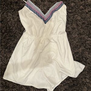 Blue Rain Elegant White Garment